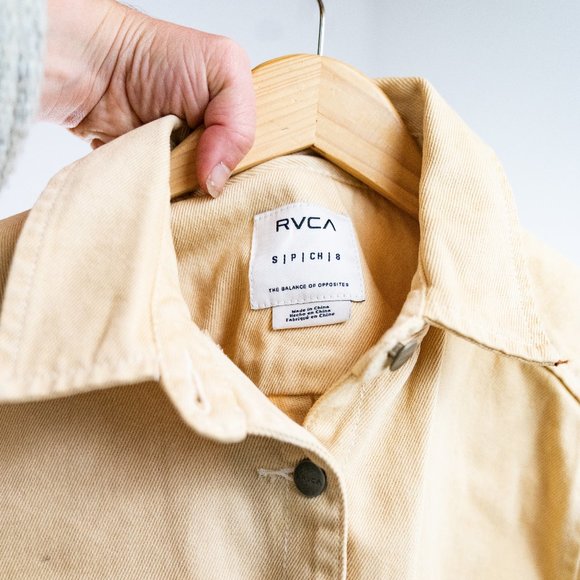 RVCA Daze Demin Cut Off Jacket - Picture 3 of 3